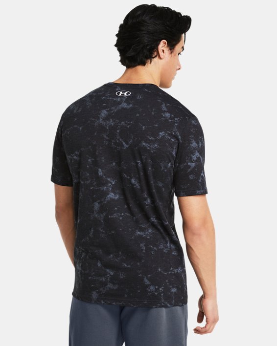 Men's Project Rock Payoff Printed Graphic Short Sleeve in Black image number 1